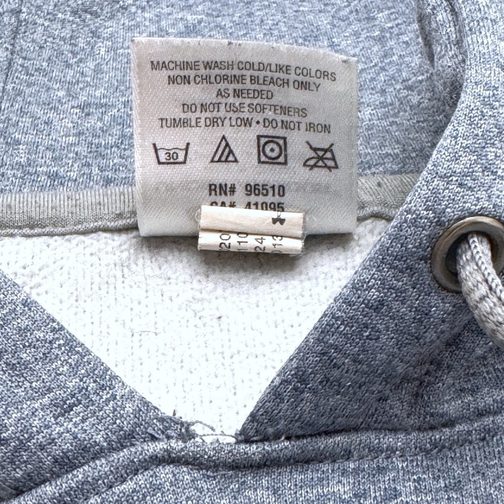 Under Armour Men's Hustle Fleece Hoodie Medium Blue‎ Gray Pullover Sweatshirt - Picture 12 of 13